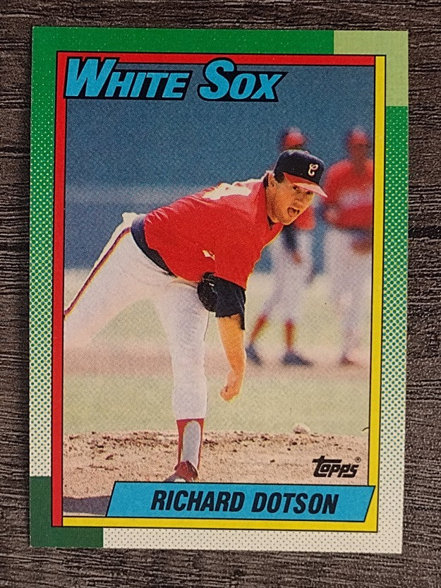 1990 Topps #169 Richard Dotson