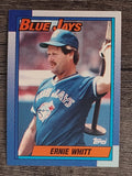 1990 Topps #742 Ernie Whitt