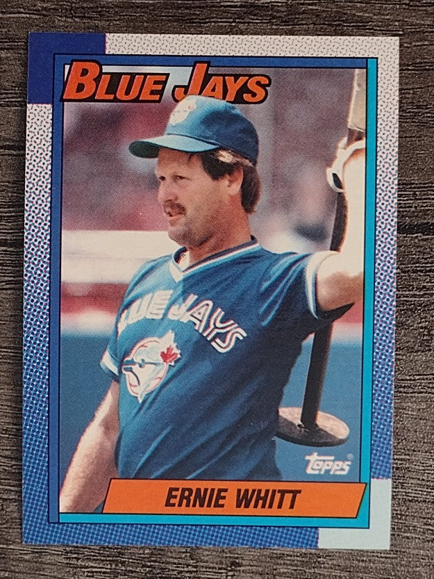 1990 Topps #742 Ernie Whitt