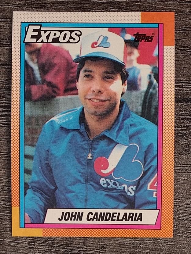 1990 Topps #485 John Candelaria