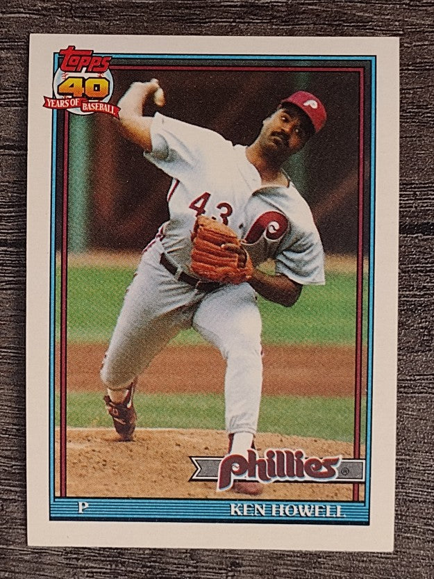 1991 Topps #209 Ken Howell