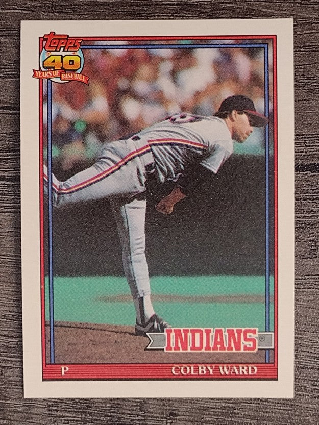 1991 Topps #31 Colby Ward RC