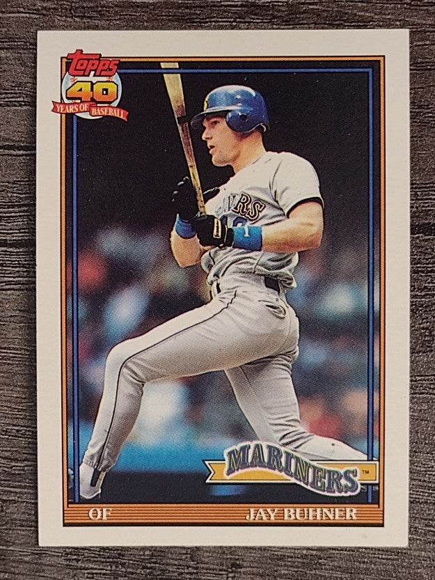 1991 Topps #154 Jay Buhner