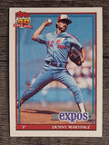 1991 Topps #528 Dennis Martinez