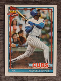 1991 Topps #714 Marvell Wynne