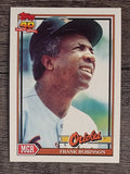 1991 Topps #639 Frank Robinson MG