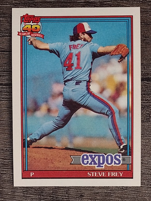 1991 Topps #462 Steve Frey