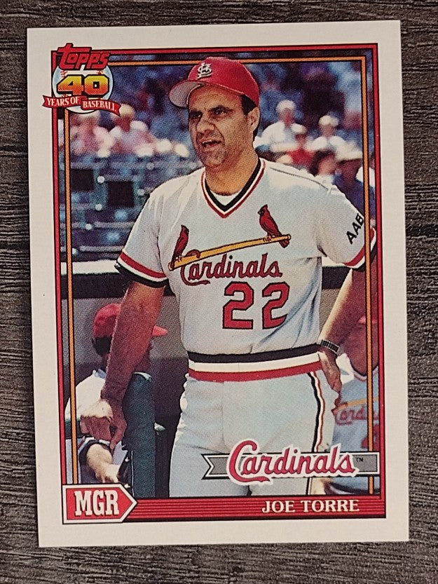 1991 Topps #351 Joe Torre MG