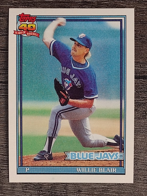 1991 Topps #191 Willie Blair