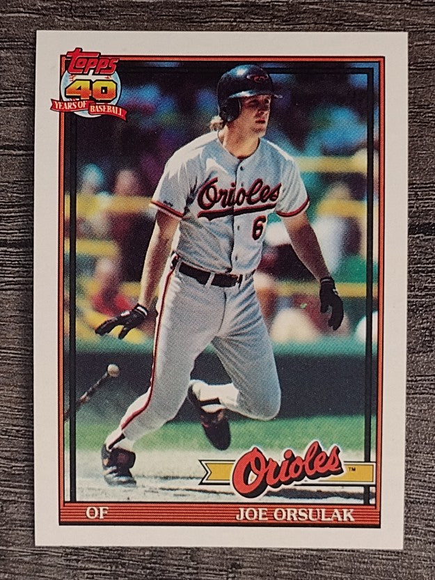 1991 Topps #521 Joe Orsulak