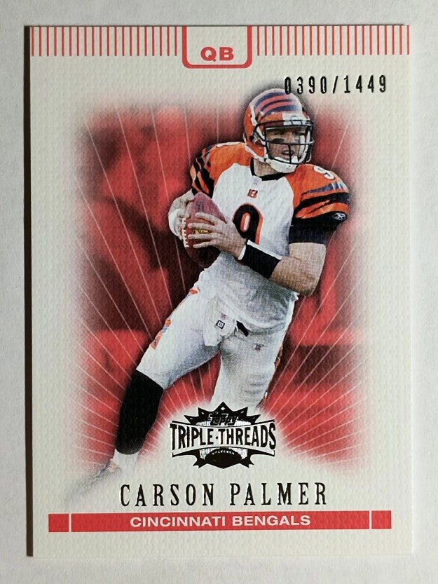 2007 Topps Triple Threads #2 Carson Palmer