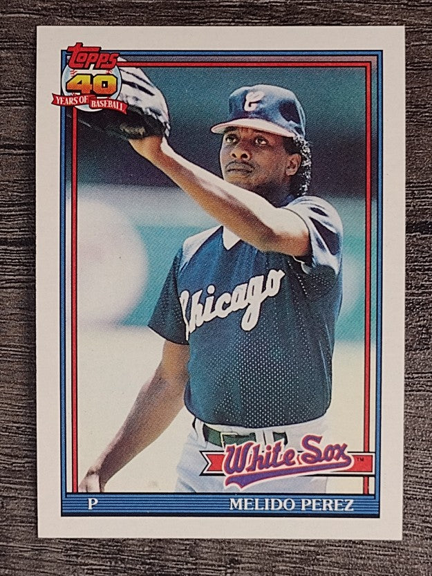1991 Topps #499 Melido Perez