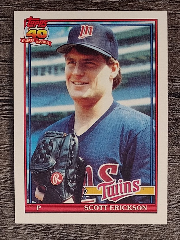 1991 Topps #234 Scott Erickson