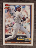 1991 Topps #55 Jeffrey Leonard
