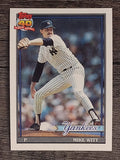 1991 Topps #536 Mike Witt