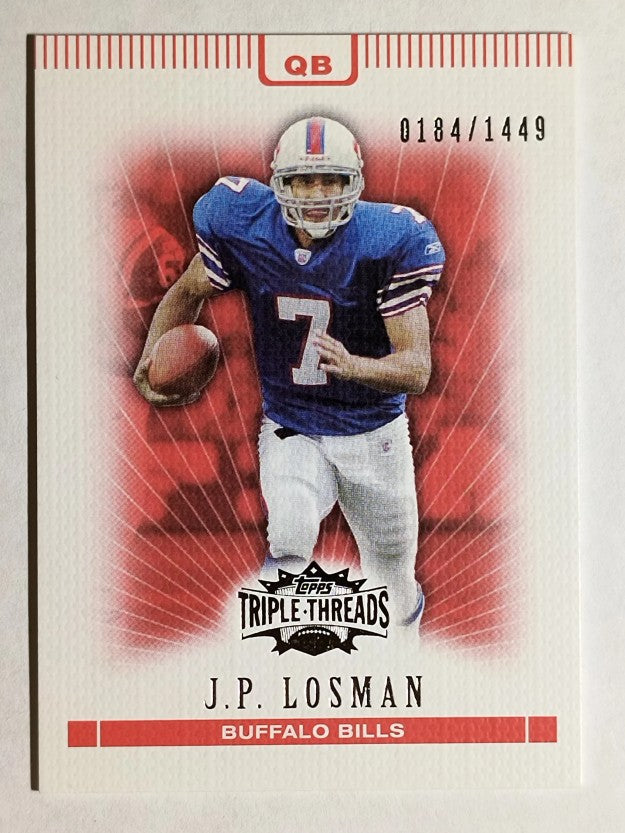 2007 Topps Triple Threads #23 J.P. Losman