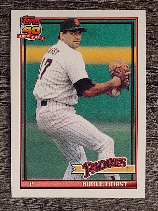 1991 Topps #65 Bruce Hurst