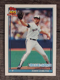 1991 Topps #687A John Cerutti ERR/4.46 ERA in '90