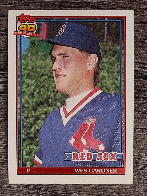 1991 Topps #629 Wes Gardner