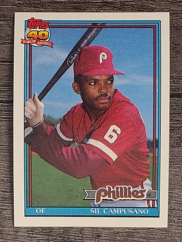 1991 Topps #618 Sil Campusano