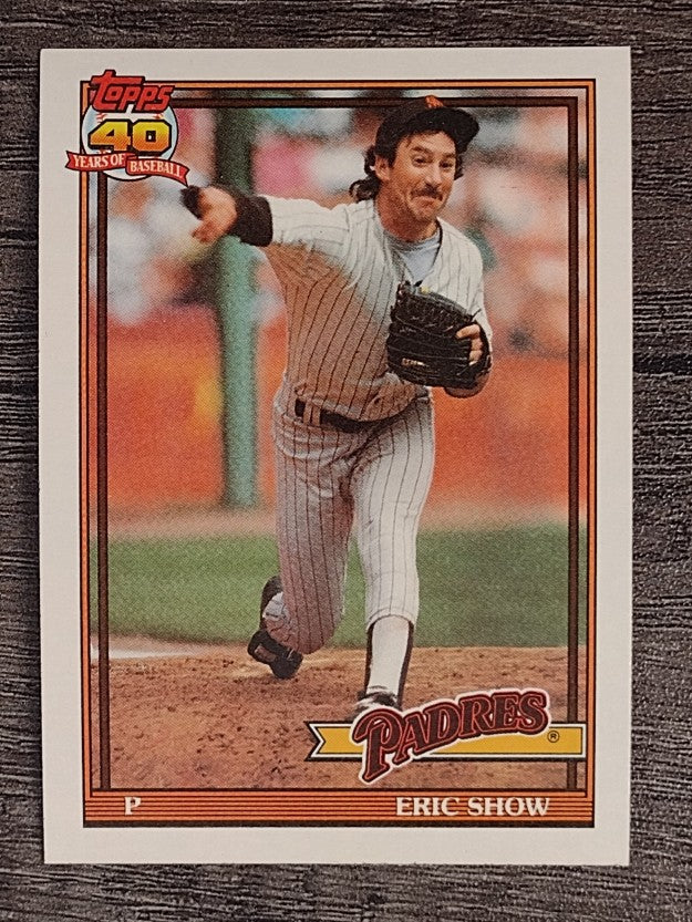 1991 Topps #613 Eric Show