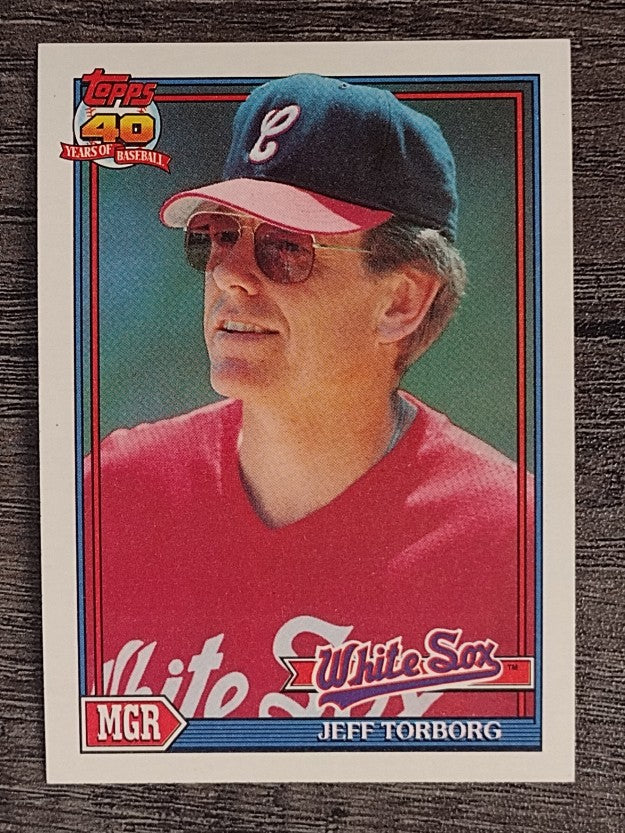 1991 Topps #609 Jeff Torborg MG