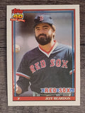 1991 Topps #605 Jeff Reardon