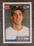 1991 Topps #596 Ronnie Walden RC
