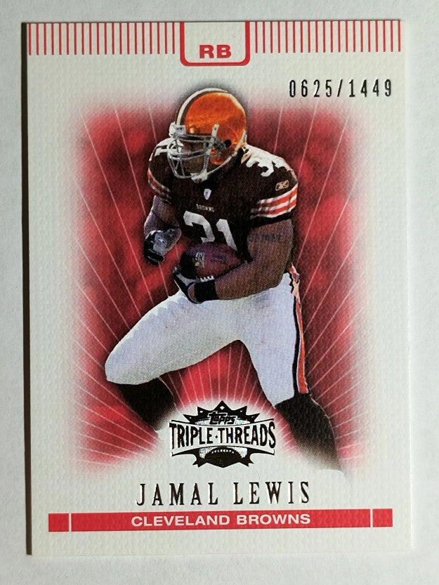 2007 Topps Triple Threads #48 Jamal Lewis