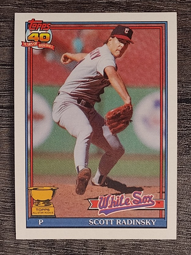 1991 Topps #299 Scott Radinsky
