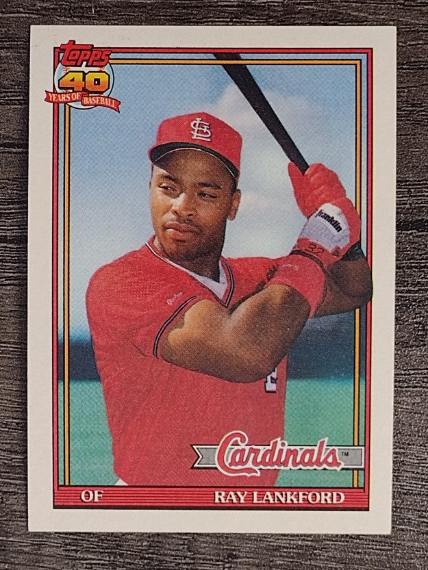 1991 Topps #682 Ray Lankford