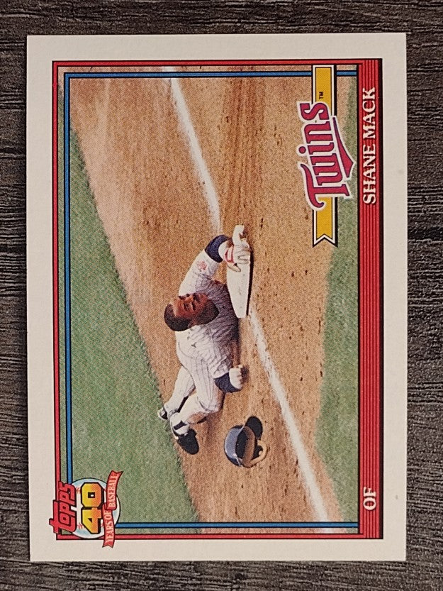 1991 Topps #672 Shane Mack