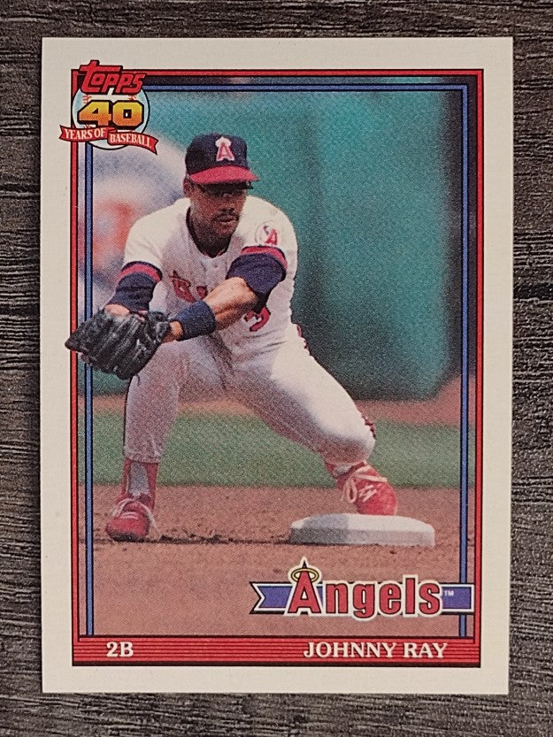 1991 Topps #273 Johnny Ray