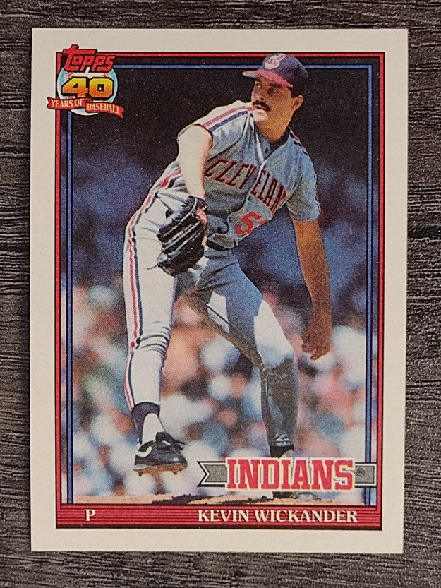 1991 Topps #246 Kevin Wickander