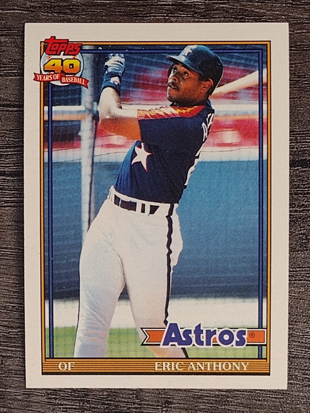 1991 Topps #331 Eric Anthony
