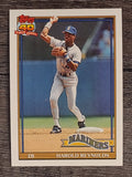 1991 Topps #260 Harold Reynolds