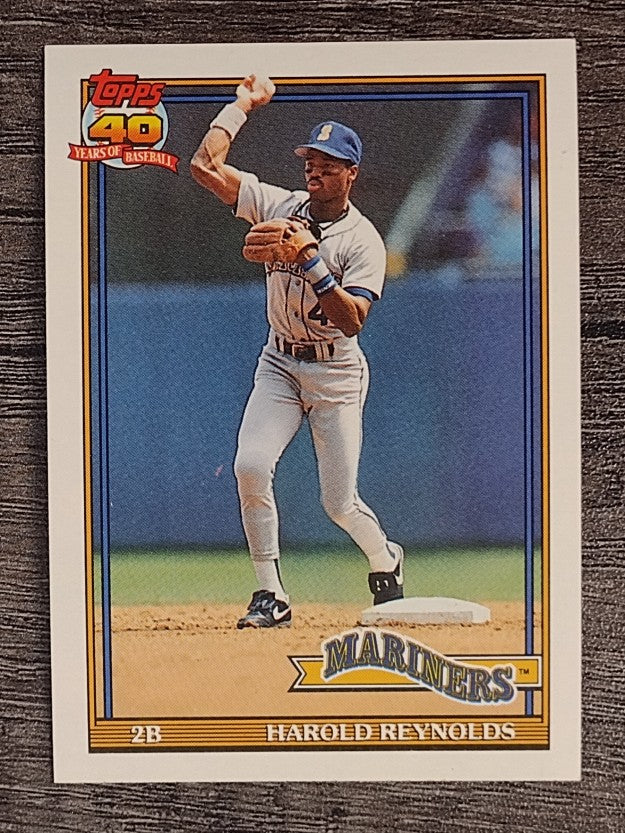 1991 Topps #260 Harold Reynolds