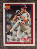 1991 Topps #593B Mike Walker COR