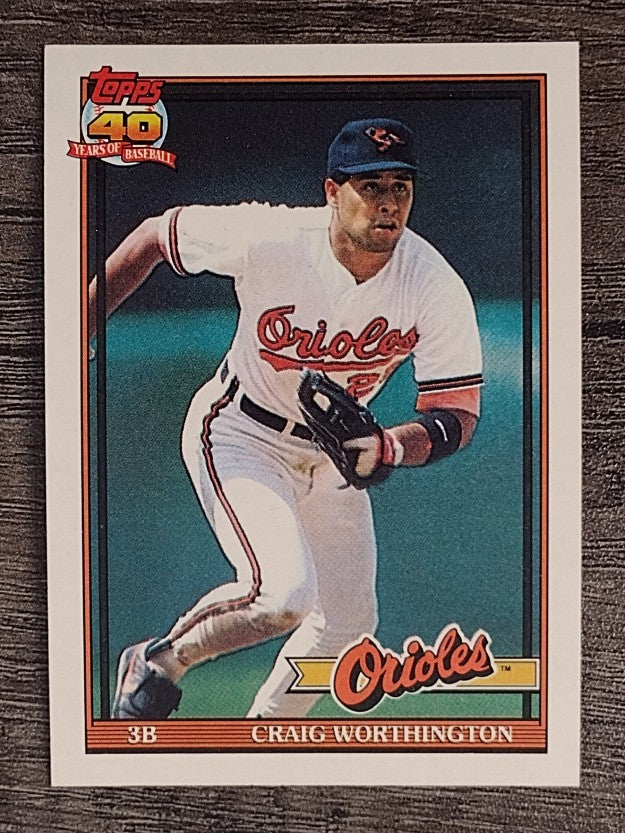 1991 Topps #73 Craig Worthington