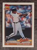 1991 Topps #416 Randy Milligan
