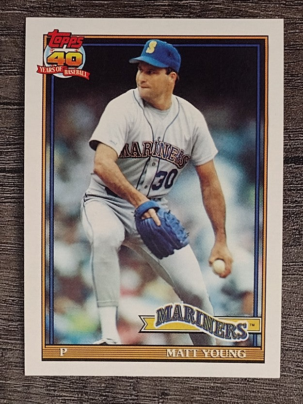 1991 Topps #108 Matt Young