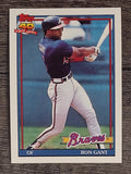 1991 Topps #725 Ron Gant