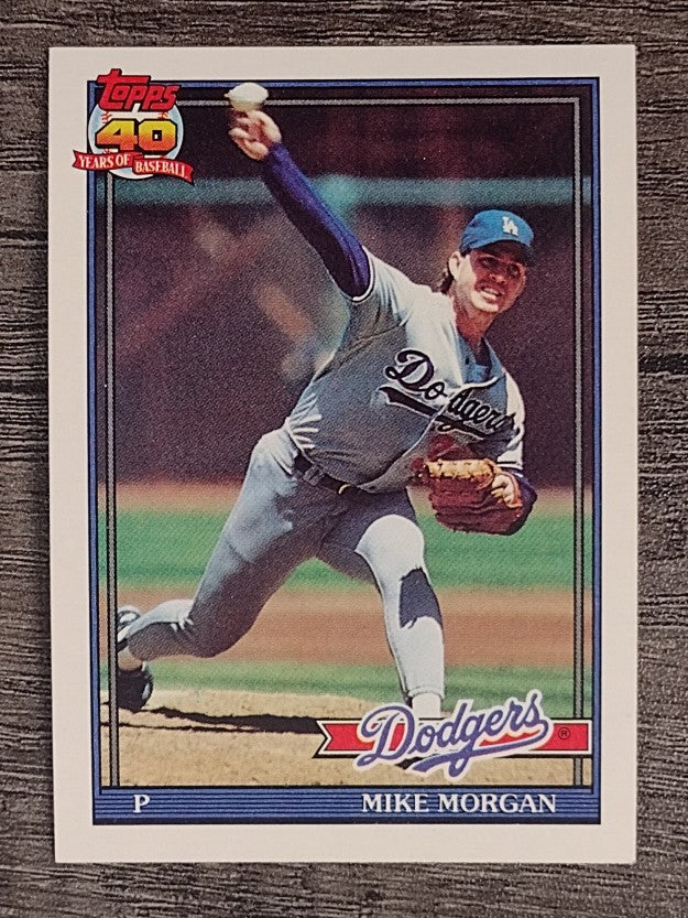 1991 Topps #631 Mike Morgan