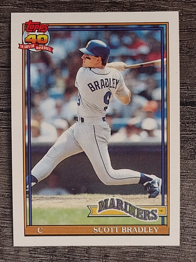 1991 Topps #38 Scott Bradley