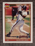 1991 Topps #40 Kevin Mitchell