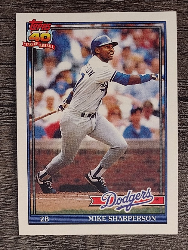 1991 Topps #53 Mike Sharperson