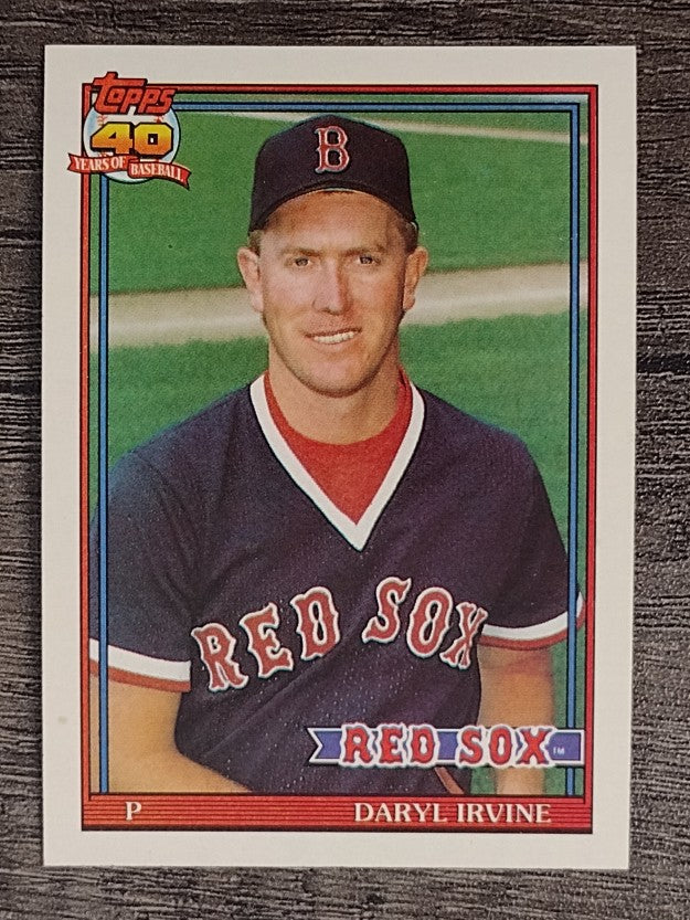 1991 Topps #189 Daryl Irvine RC