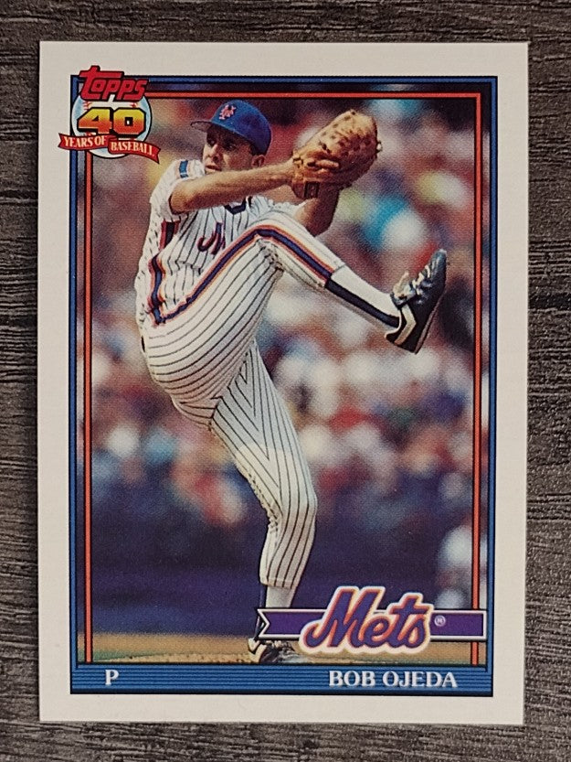 1991 Topps #601 Bob Ojeda