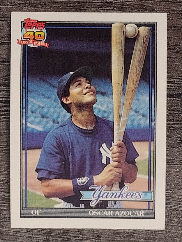 1991 Topps #659 Oscar Azocar