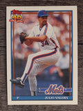 1991 Topps #504 Julio Valera